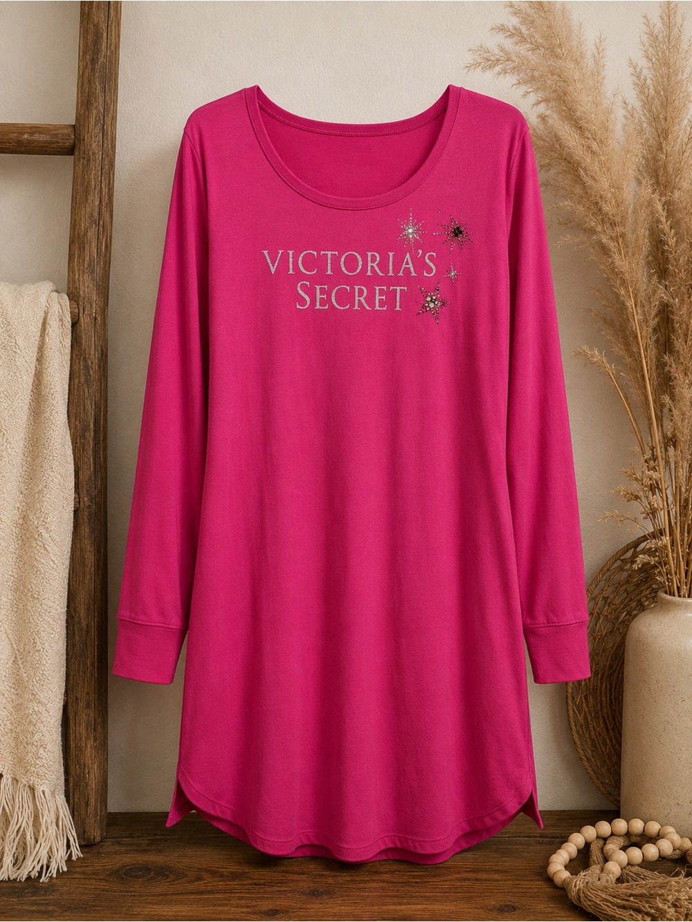 Victoria's Secret Night Shirt Night Gown Women's Small